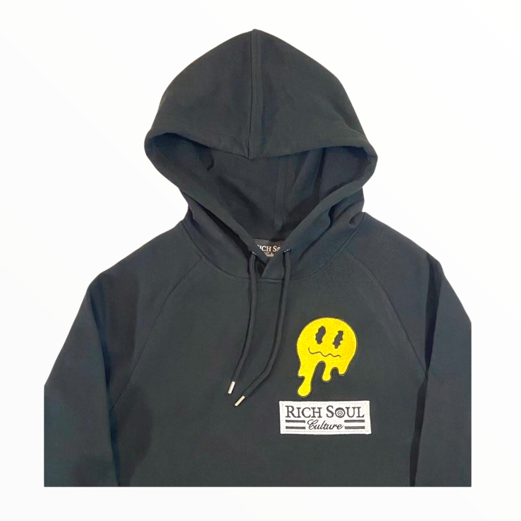 Black Ghosted Hoodie