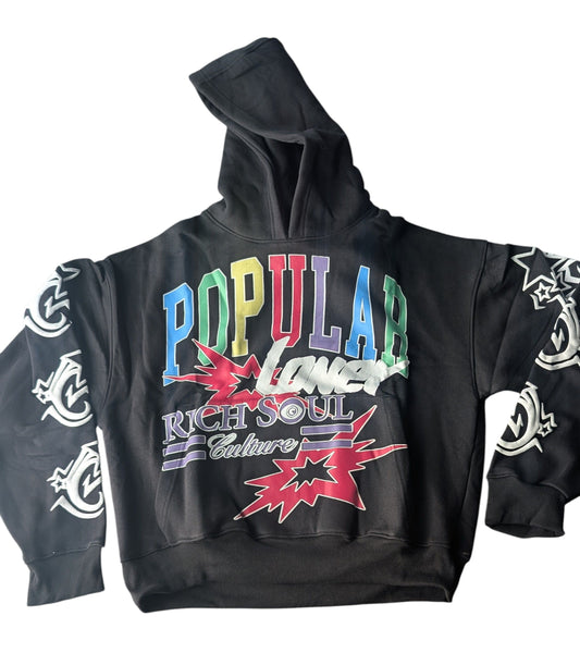 Popular Loner Oversized Sleeves Hoodie