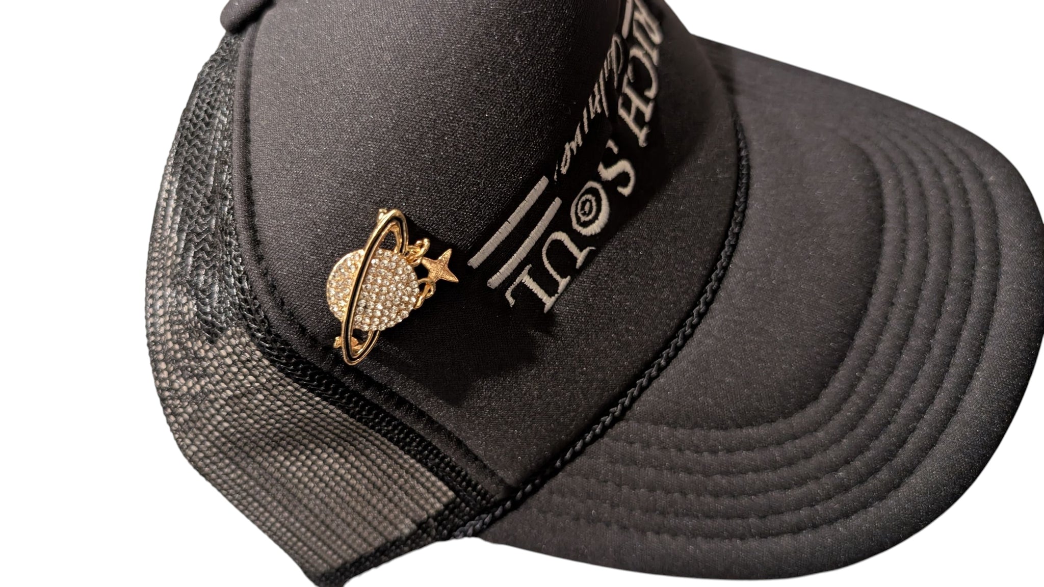 Black Upsidedown Snapback (Adjustable)